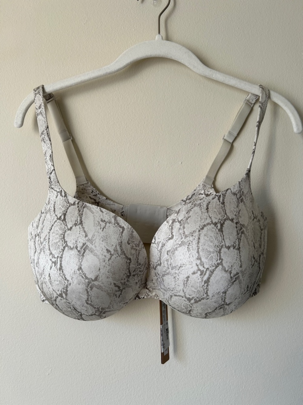SKIMS 36DD Snake Print Bra